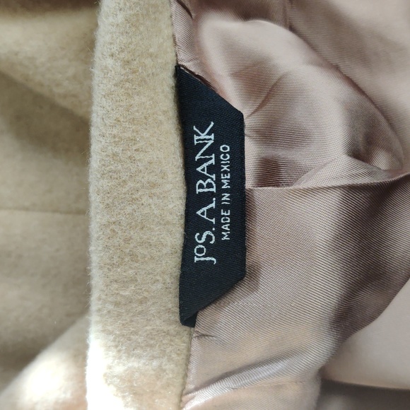 Jos. A Bank 42R 100% Wool Camel Hair "Mitchell" Sport Coat Blazer Jacket - Picture 4 of 14
